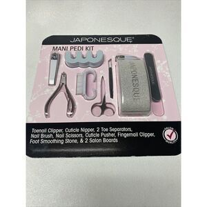 JAPONESQUE Complete 8pc‎ Mani/Pedi Kit Sealed